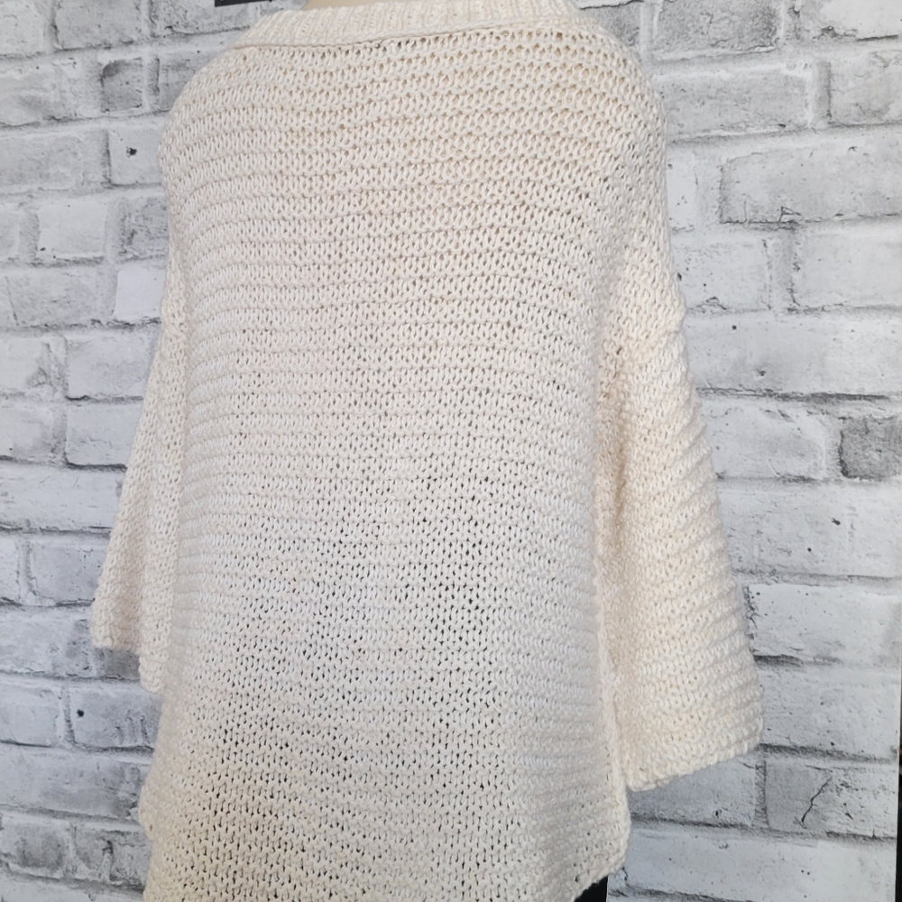 ❤️Free People sweater cream color size M - Picture 4 of 5